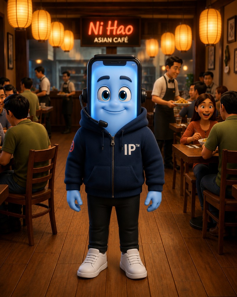 IP — InsightPhone AI assistant at Ni Hao Asian Café